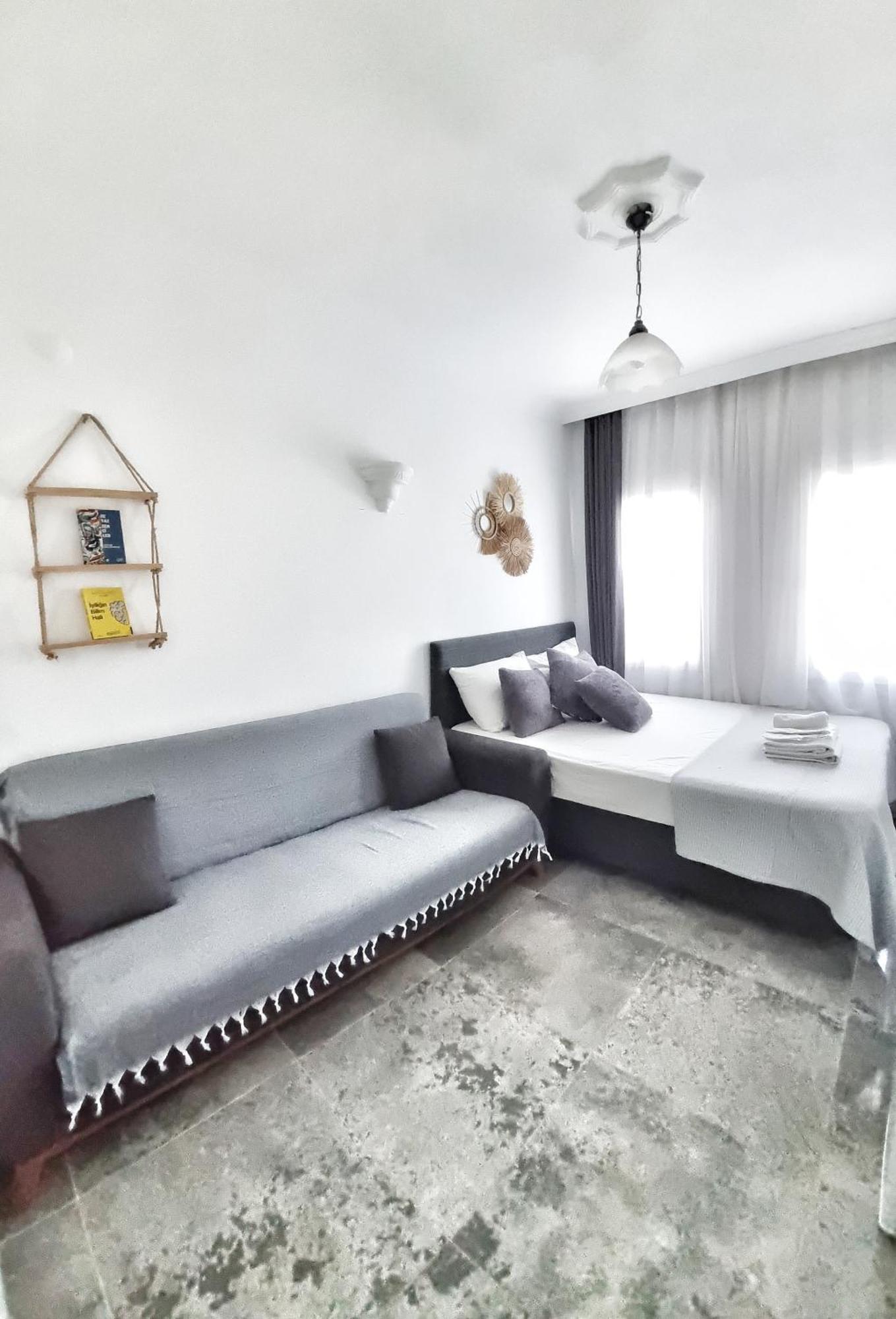 Merkez Kumsal Pansiyon Bodrum Ruang foto